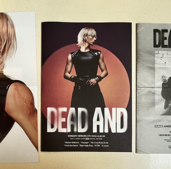 Have: O DE - XDINARY HEROES DEAD AND POSTER BOY HERO VERS